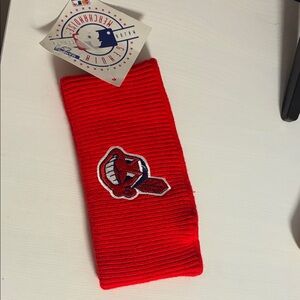 Cleveland Indians Headband with Embroidered Logo
